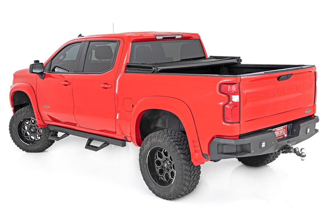 Rough Country 11003A SRX2 Adjustable Aluminum Step Crew Cab 19-22 Chevy/GMC 1500/2500HD 2WD/4WD Rough Country - Truck Part Superstore