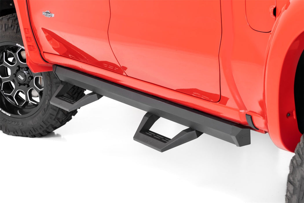 Rough Country 11003A SRX2 Adjustable Aluminum Step Crew Cab 19-22 Chevy/GMC 1500/2500HD 2WD/4WD Rough Country - Truck Part Superstore