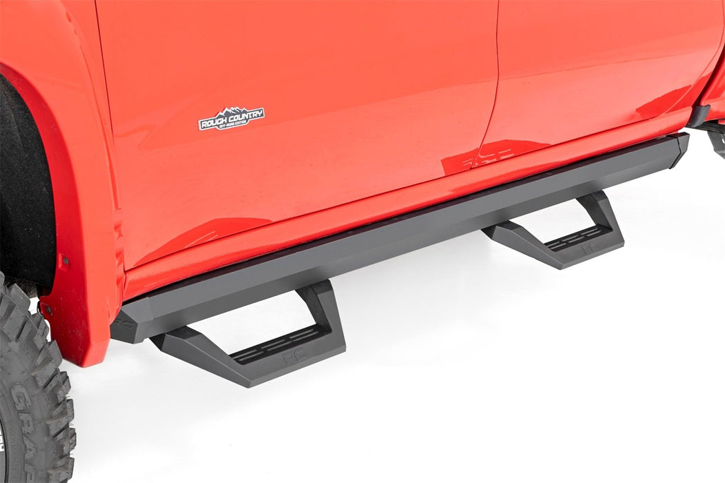 Rough Country 11003A SRX2 Adjustable Aluminum Step Crew Cab 19-22 Chevy/GMC 1500/2500HD 2WD/4WD Rough Country - Truck Part Superstore