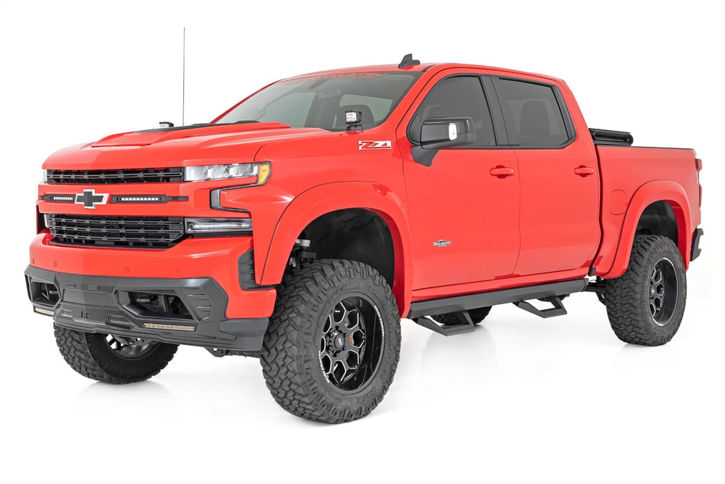 Rough Country 11003A SRX2 Adjustable Aluminum Step Crew Cab 19-22 Chevy/GMC 1500/2500HD 2WD/4WD Rough Country - Truck Part Superstore