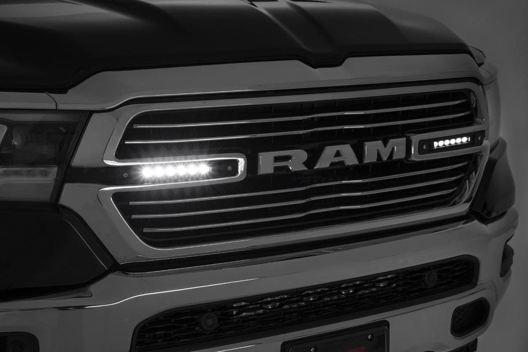 Rough Country 70783 Dodge Dual 6 Inch LED Grille Kit Black Series 19-20 RAM 1500 Rough Country - Truck Part Superstore