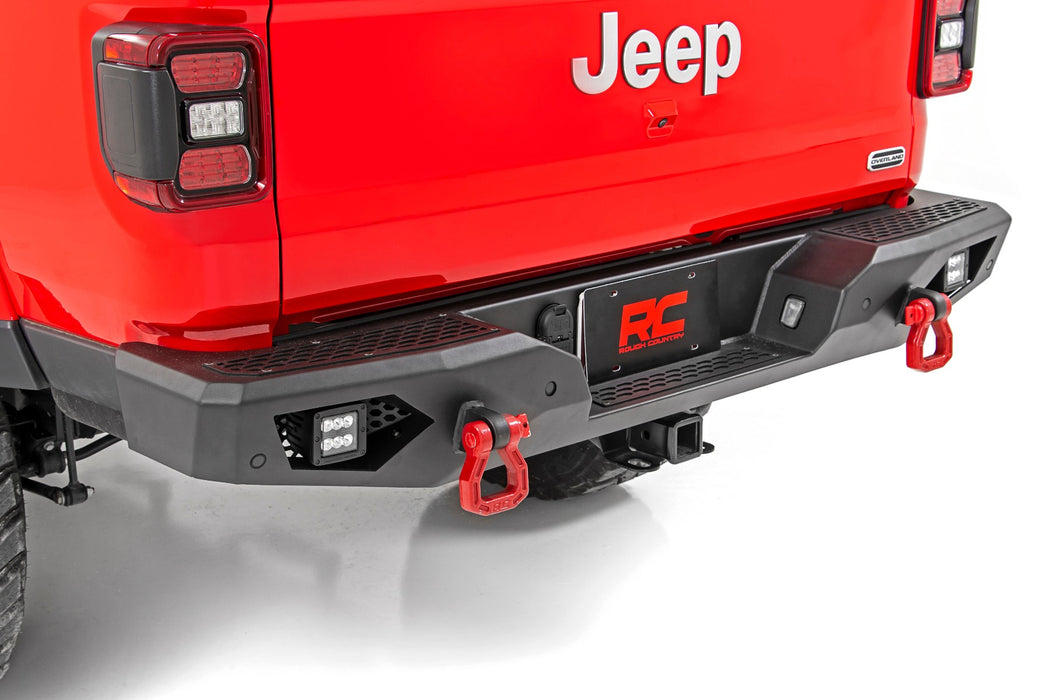 Rough Country 10646 Jeep Heavy-Duty Rear LED Bumper For 2020 Gladiator Rough Country - Truck Part Superstore