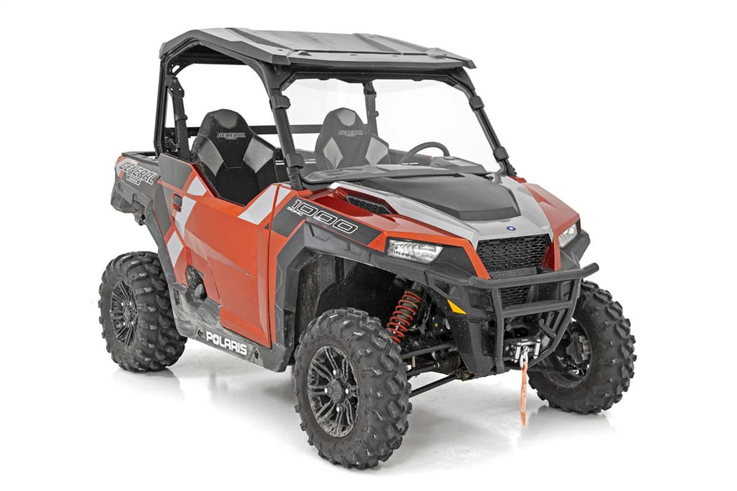 Rough Country 98162010 Scratch Resistant Full Windshield 16-20 Polaris General Rough Country - Truck Part Superstore