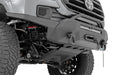 Rough Country 10729 Front Bumper Hybrid with 12000 Lb Pro Series Winch Synthetic Rope and 20 Inch DRL LED Light Bar 16-22 Toyota Tacoma Rough Country - Truck Part Superstore