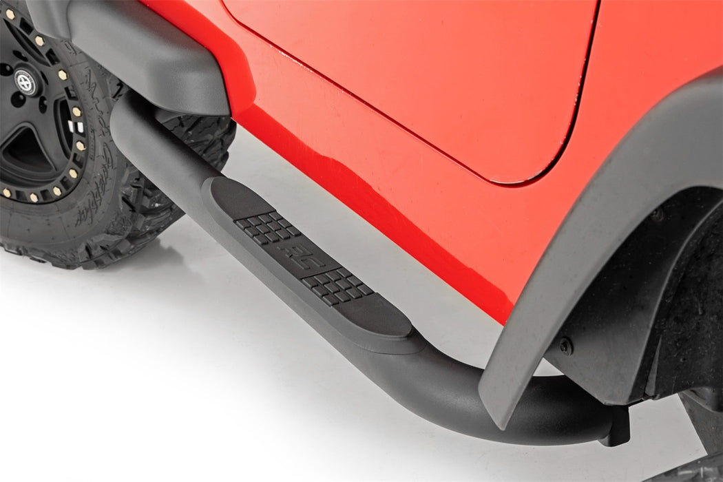 Rough Country 90799 Nerf Bar 3.0 Inch 97-06 Jeep Wrangler TJ/87-95 Wrangler YJ Rough Country - Truck Part Superstore