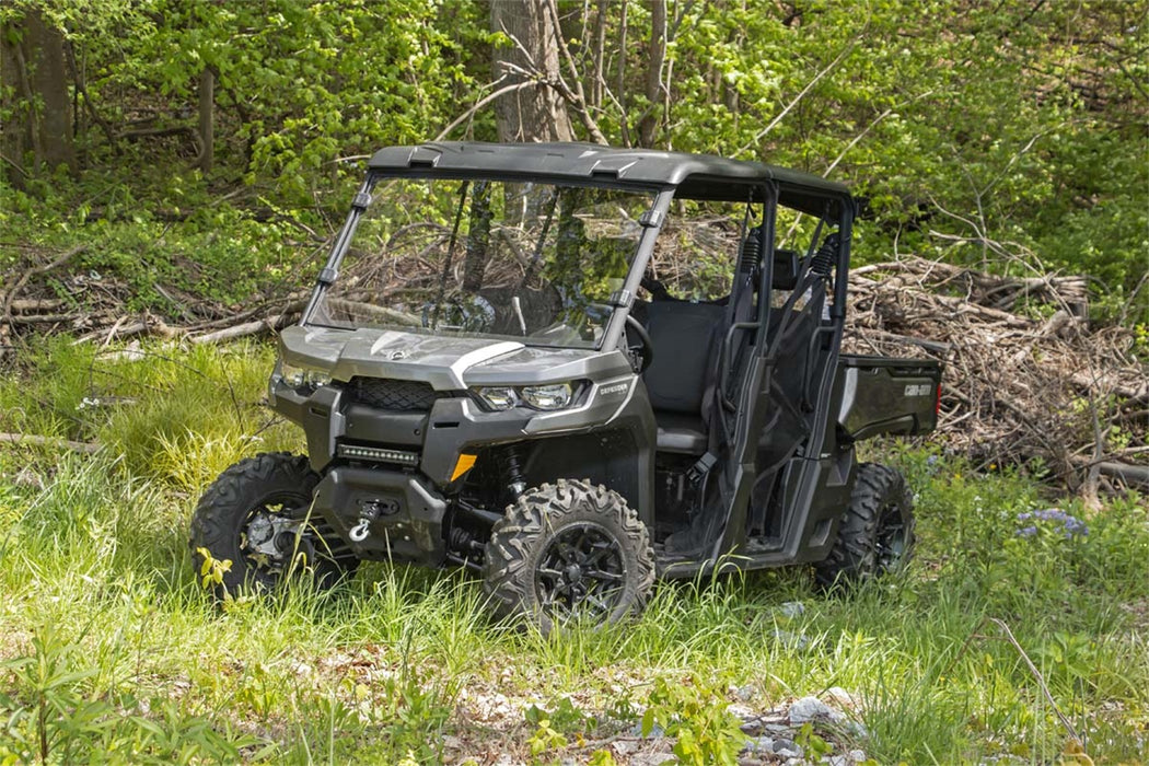Rough Country 98162030 Scratch Resistant Full Windshield 16-20 Can-Am Defender Rough Country - Truck Part Superstore