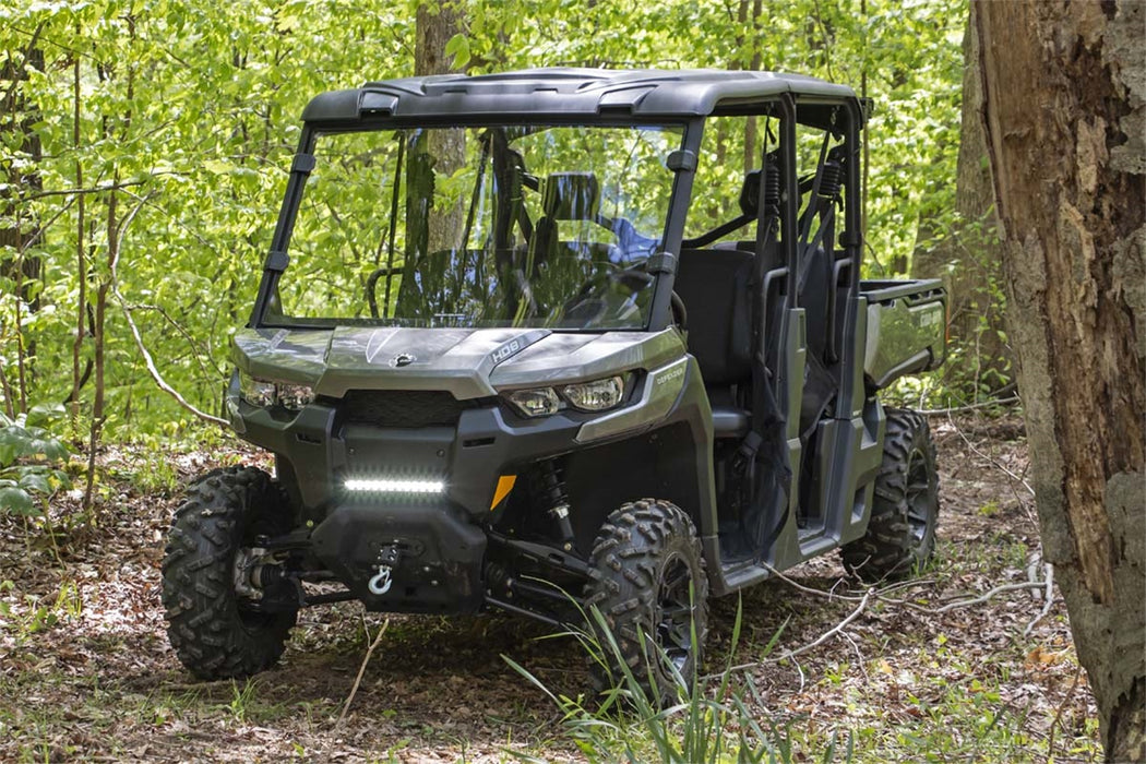 Rough Country 98162030 Scratch Resistant Full Windshield 16-20 Can-Am Defender Rough Country - Truck Part Superstore