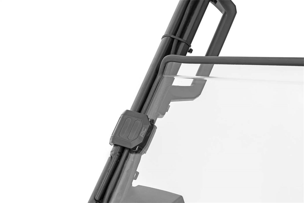 Rough Country 98132011 Polaris Scratch Resistant Half Windshield 13-20 Ranger 900/900XP/1000/1000XP Rough Country - Truck Part Superstore