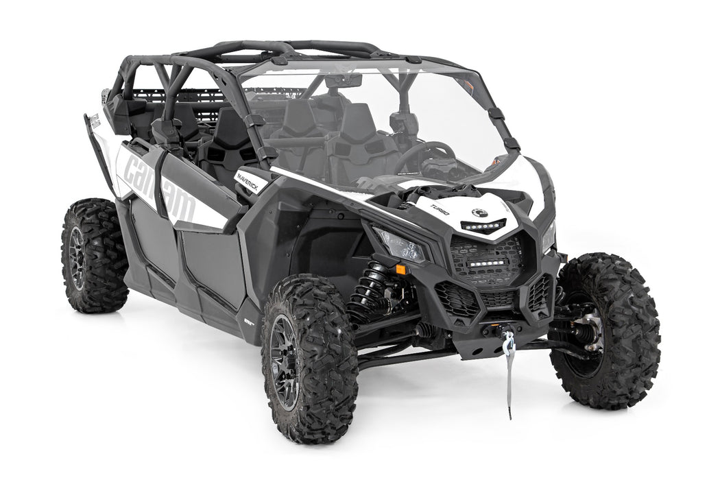 Rough Country 97028 Can-Am Winch Mounting Plate For 17-20 Maverick X3 Rough Country - Truck Part Superstore