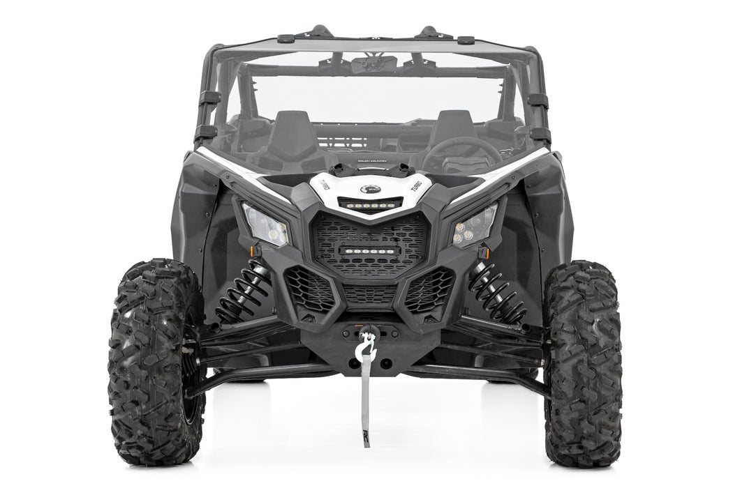 Rough Country 97028 Can-Am Winch Mounting Plate For 17-20 Maverick X3 Rough Country - Truck Part Superstore