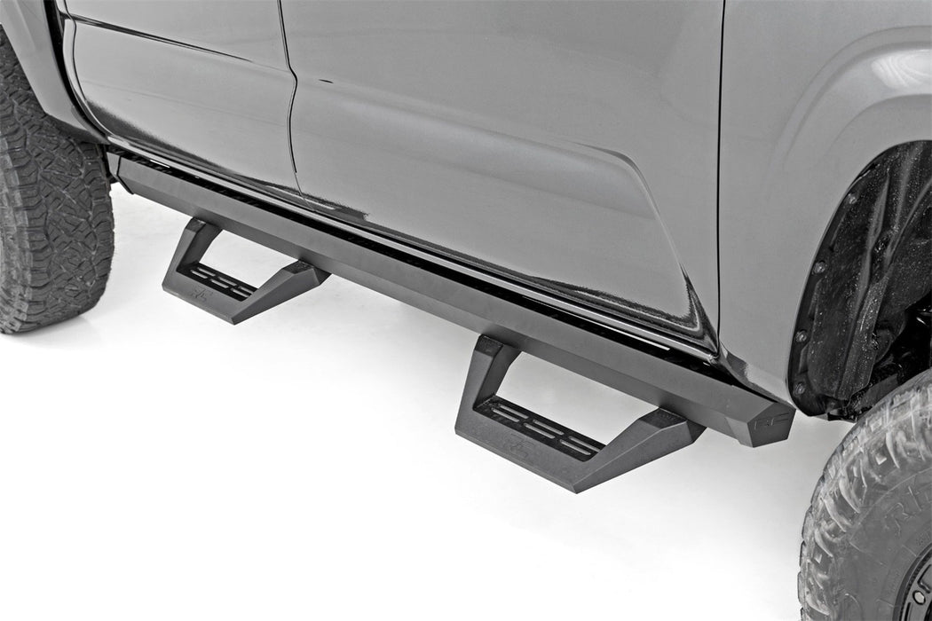 Rough Country 71000A SRX2 Adjustable Aluminum Step Double Cab 05-22 Toyota Tacoma 2WD/4WD Rough Country - Truck Part Superstore