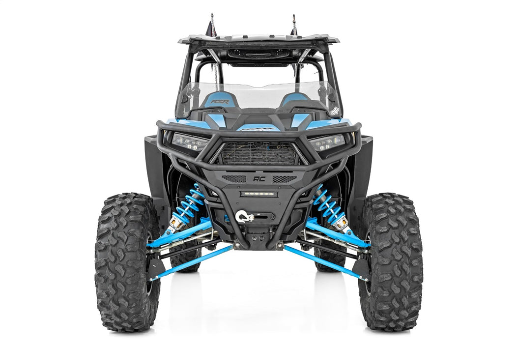 Rough Country 93131 Tubular Bumper Front Black Series LED 6 Light Slim Line Polaris RZR XP1000 Rough Country - Truck Part Superstore