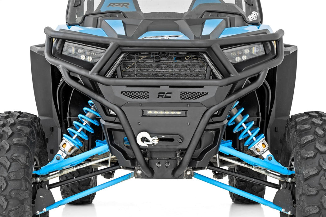 Rough Country 93131 Tubular Bumper Front Black Series LED 6 Light Slim Line Polaris RZR XP1000 Rough Country - Truck Part Superstore