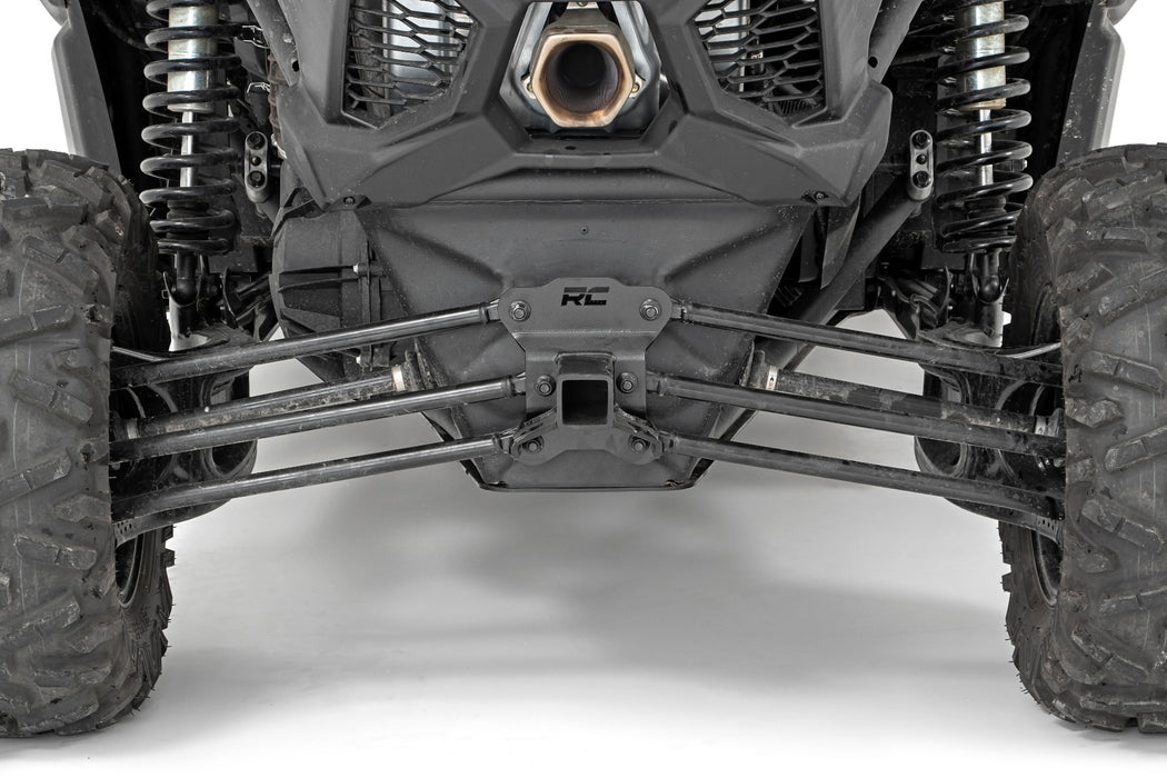 Rough Country 97023 Can-Am 2.0 Inch Receiver Hitch Plate For 17-20 Maverick X3 Rough Country - Truck Part Superstore