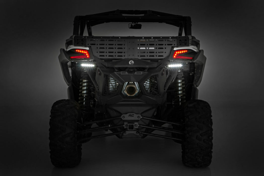 Rough Country 97026 17-21 Can-Am Maverick X3 Rear Facing 6-Inch Slimline LED Kit Rough Country - Truck Part Superstore