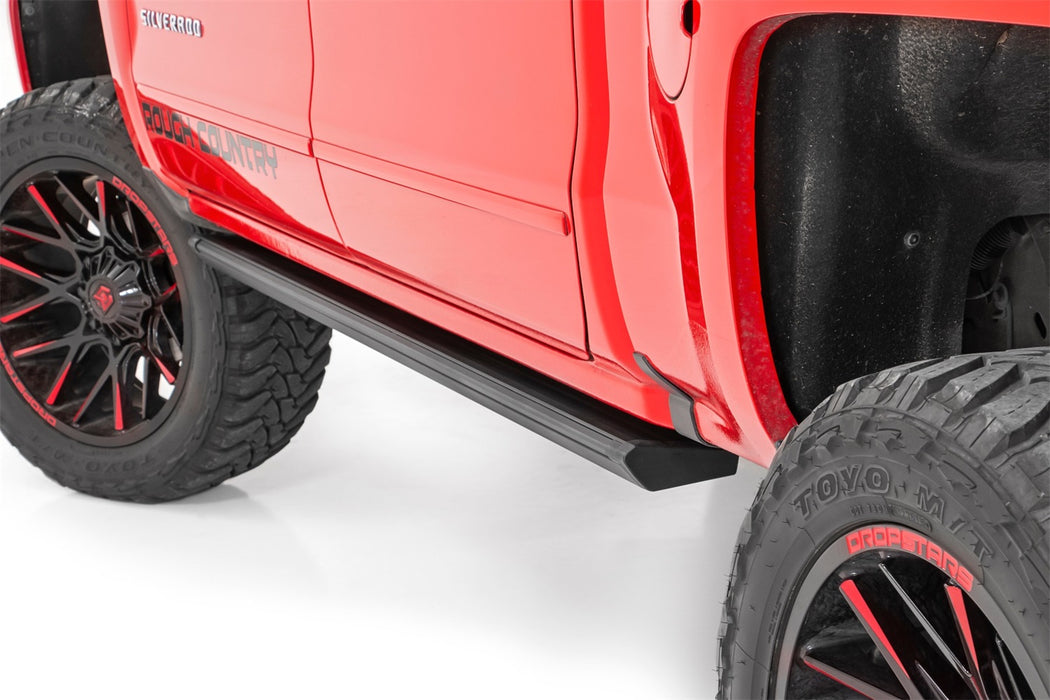 Rough Country PSB51518 Retract Step Kit Lighted Crew Cab Chevy/GMC 1500/2500HD/3500HD 2WD/4WD Rough Country - Truck Part Superstore
