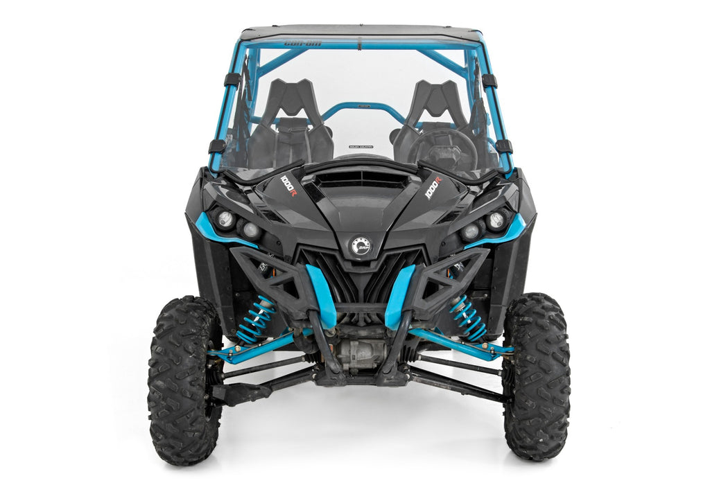 Rough Country 98131830 Can-Am Full Scratch Resistant Front Windshield 13-18 Can-Am Maverick Rough Country - Truck Part Superstore
