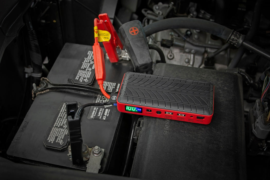 Rough Country 99015 Portable Jump Starter w/Air Compressor Rough Country - Truck Part Superstore