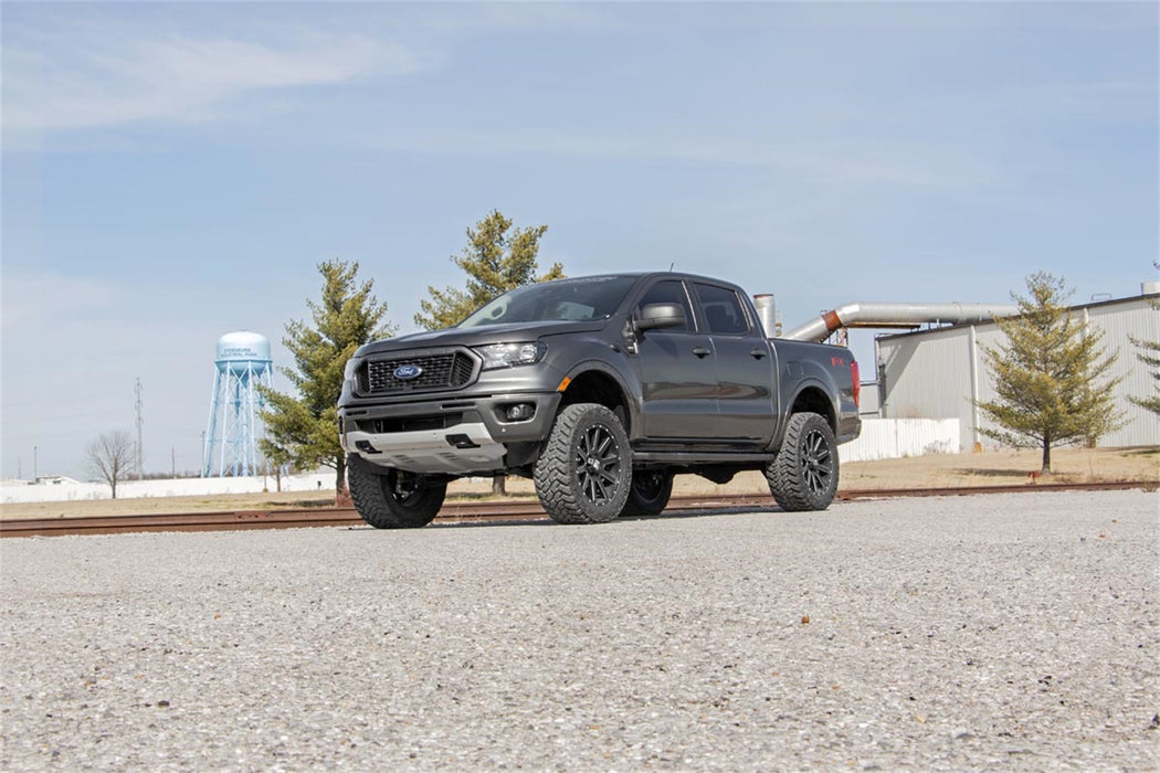 Rough Country 50002 3.5 Inch Lift Kit Forged Alum UCA Cast Steel Knuckles 19-22 Ford Ranger 4WD Rough Country - Truck Part Superstore