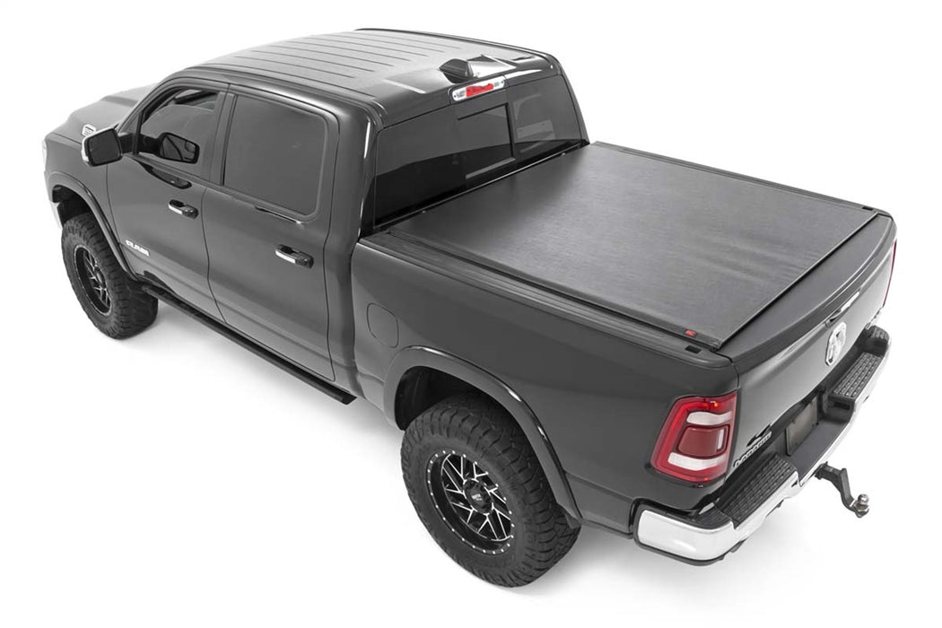 Rough Country 48320550 RAM Soft Roll-Up Bed Cover 5 Foot 5 Inch Bed For 19-Pres RAM 1500 Rough Country - Truck Part Superstore
