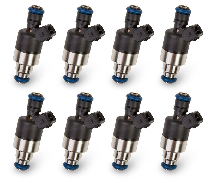 Holley EFI 522-428 Universal Fuel Injector; 42 lbs./hr.; High Impedance; Qty. 8; - Truck Part Superstore