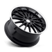 Coventry 1895COW205121B73 COCOW 18X9.5 5X4.75 G-BLK MIR-LP 20MM - Truck Part Superstore
