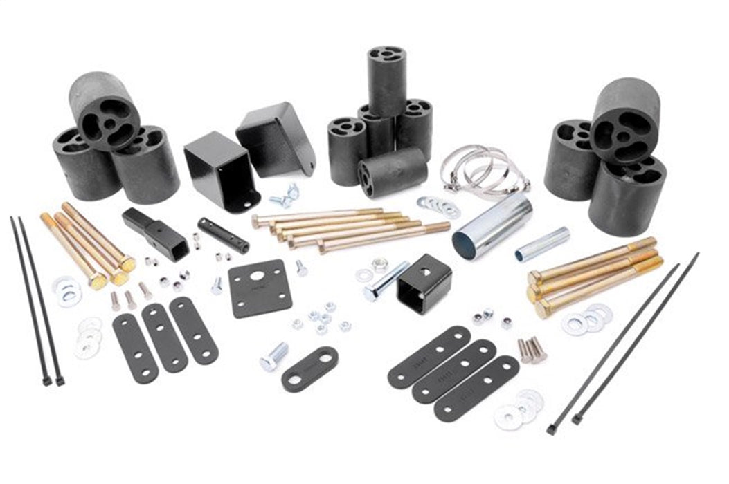 Rough Country RC613 3 Inch Jeep Body Lift Kit Manual Transmission 97-02 4WD Wrangler TJ Rough Country - Truck Part Superstore