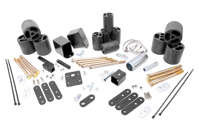 Rough Country RC617 3 Inch Jeep Body Lift Kit Manual Transmission 04-06 4WD Wrangler TJ Unlimited Rough Country - Truck Part Superstore