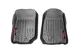 Rough Country M-60200 Heavy Duty Floor Mats Front-97-06 Jeep Wrangler TJ Rough Country - Truck Part Superstore