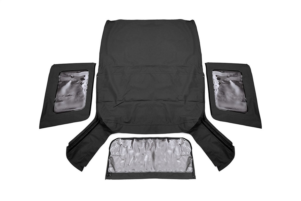 Rough Country RC85240.35 Jeep Replacement Soft Top Black 07-09 JK Wrangler 2 Door Rough Country - Truck Part Superstore