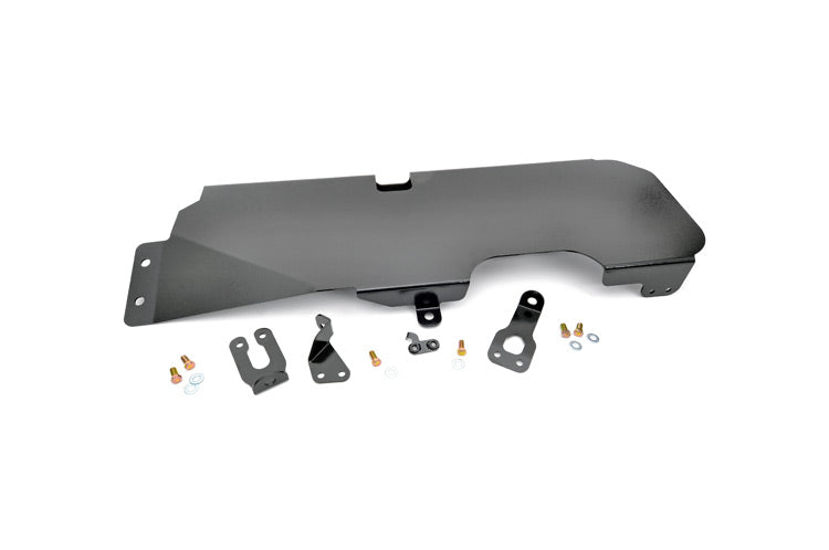 Rough Country 794 Jeep Gas Tank Skid Plate 07-18 Wrangler JK 2 Door Rough Country - Truck Part Superstore