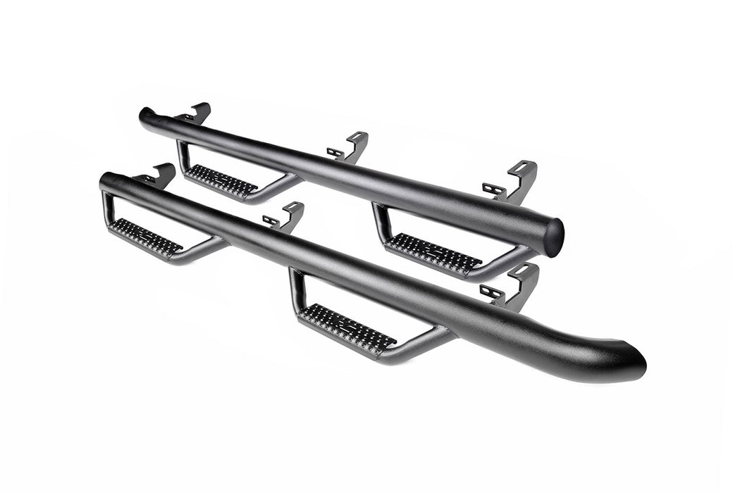 Rough Country 90760 Jeep Wheel to Wheel Nerf Steps 18-20 Wrangler JL 4-Door Rough Country - Truck Part Superstore