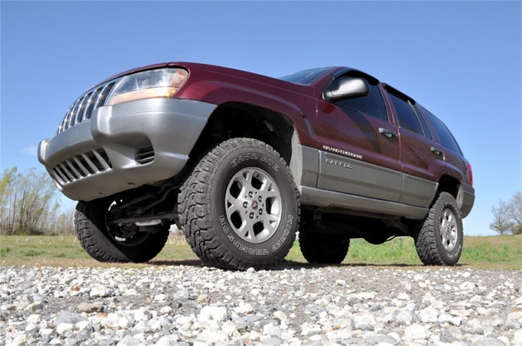 Rough Country 698.20 Suspension Lift Kit w/Shocks; 4 in. Lift; - Truck Part Superstore