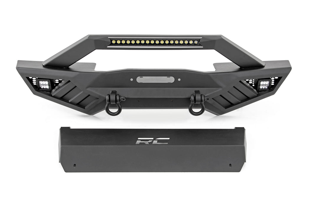 Rough Country 10645A Jeep Full Width Off-Road Front Bumper For JK,JL, Gladiator JT Rough Country - Truck Part Superstore