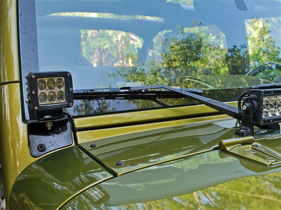Rigid Industries 40139 07-17 Jeep JK A-Pillar Mount D-Series Pro RIGID Industries - Truck Part Superstore