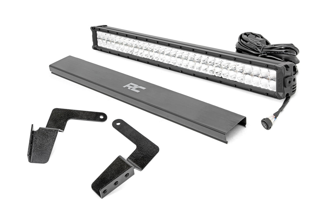 Rough Country 70652CD Toyota 30 Inch LED Bumper Kit Chrome Series w/ Cool White DRL (07-14 FJ Cruiser) Rough Country - Truck Part Superstore