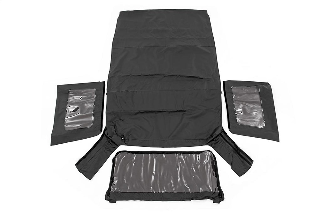 Rough Country RC85570.35 Jeep Replacement Soft Top Black 10-18 Wrangler JK 4 Door Rough Country - Truck Part Superstore