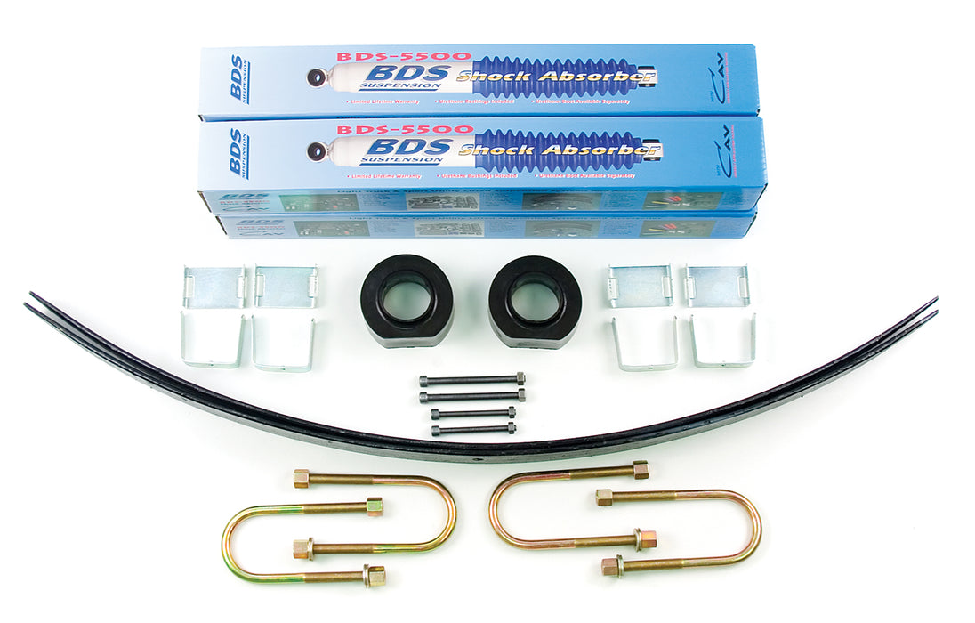BDS Suspension 437H 86-91 MJ 1.75/2 AAL Kit w/8.25 axle - Truck Part Superstore