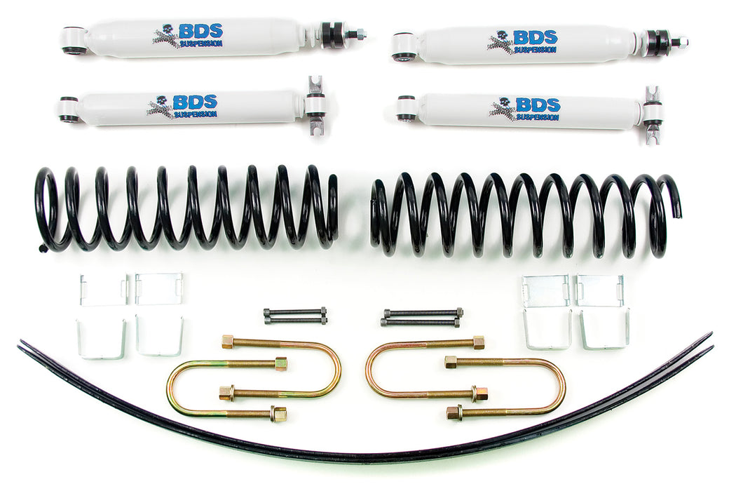 BDS Suspension 439H 84-01 XJ 2wd/4wd 2/2 AAL w/8.25 axle - Truck Part Superstore