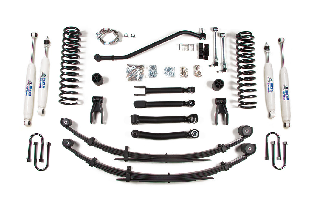 BDS Suspension 435H 84-01 XJ 2wd/4wd 4.5/4 Spring w/8.26 - Truck Part Superstore