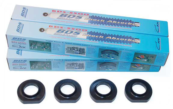 BDS Suspension 443H 93-98 ZJ .75/.75 Coil Spacer Kit - Truck Part Superstore