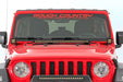 Rough Country 70052DRLA Jeep JL/Gladiator 2 Inch LED Lower Windshield Kit Black Series w/Amber DRL For 18-Pres Wrangler JL/20-Pres Gladiator Rough Country - Truck Part Superstore