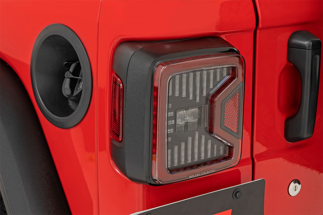 Rough Country RCH5900 LED Tail light 18-22 Jeep Wrangler JL 4WD Rough Country - Truck Part Superstore
