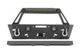 Rough Country 10597A Jeep Stubby Front Trail Bumper 18-20 Wrangler JL and 20-Present Gladiator JT Rough Country - Truck Part Superstore