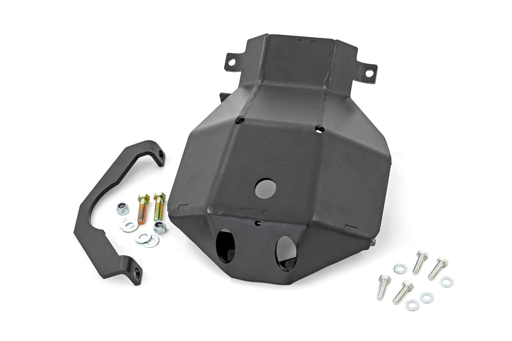 Rough Country 10627 M210 Diff Skid 18-21 Jeep Gladiator JT Rubicon/Wrangler JL Rubicon 4WD Rough Country - Truck Part Superstore