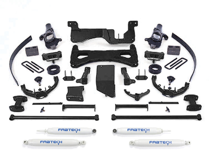 Fabtech K1015 Component Box; Black; Box 1 of 3; For 8 in. Lift; For PN[K1015/K1015M/K1015DL]; - Truck Part Superstore