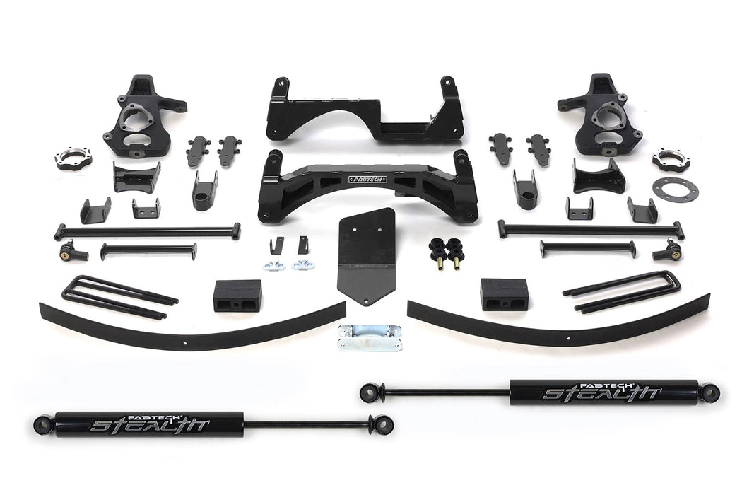Fabtech K1024M Basic Lift System w/Shocks - Truck Part Superstore