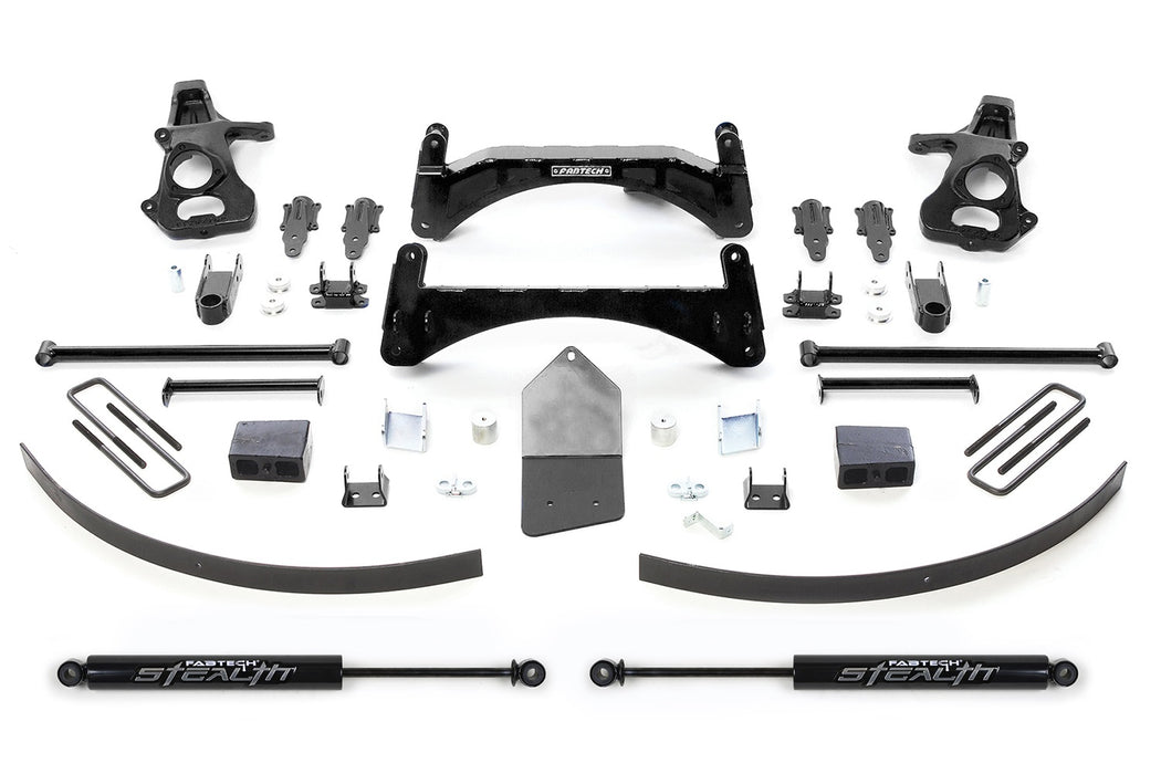 Fabtech K1027M Basic Lift System w/Shocks - Truck Part Superstore