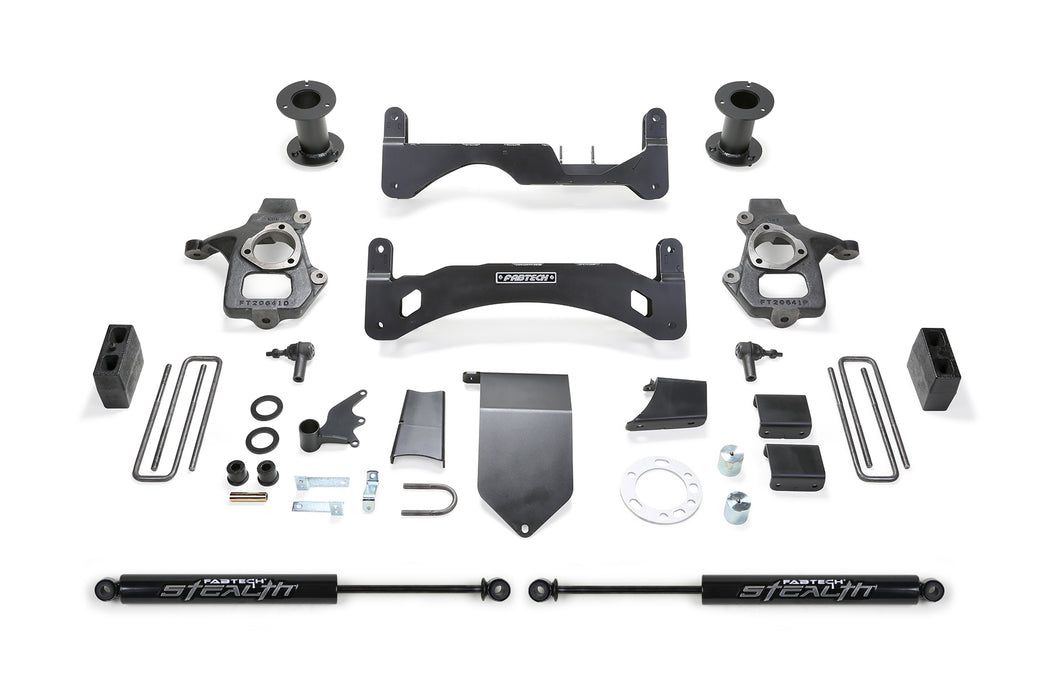 Fabtech K1084M Basic Lift System w/Shocks - Truck Part Superstore