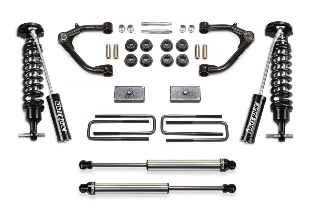 Fabtech K1130DL Uniball UCA Lift System w/Shocks - Truck Part Superstore